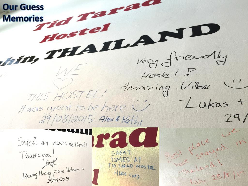 Tid Tarad Hostel Hua Hin Exterior photo